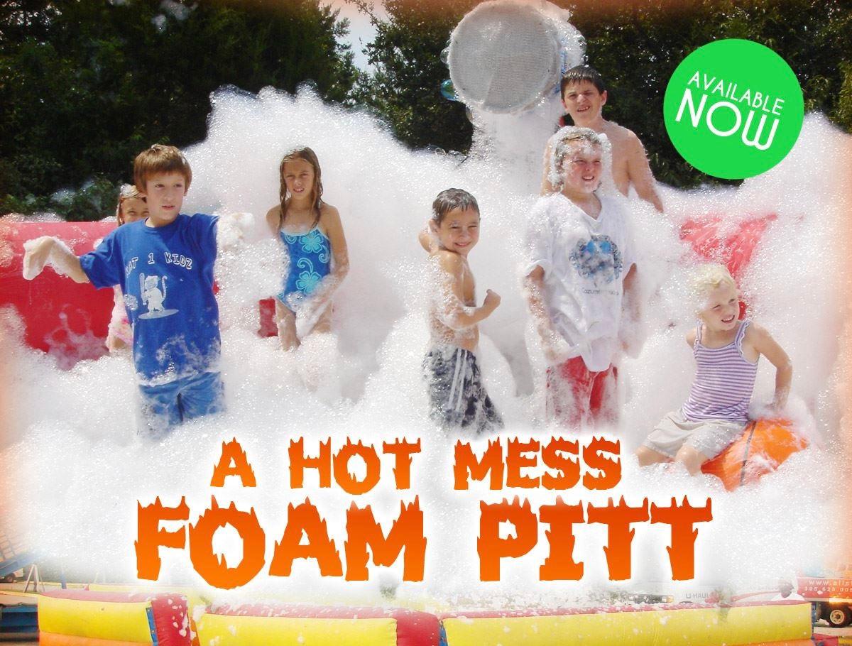 Foam Party Spring Party Rentals LLC bounce house rentals in Houston